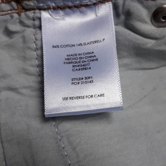 Distressed Low Rise Waist Skinny Cabi Jeans - Picture 8 of 8